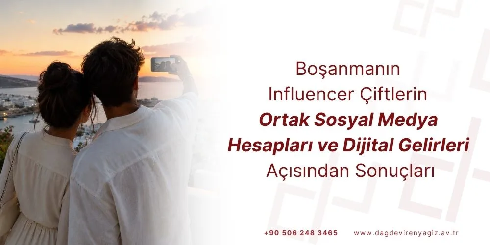 influencer çiftler fenomen çiftler ortak hesap boşanma