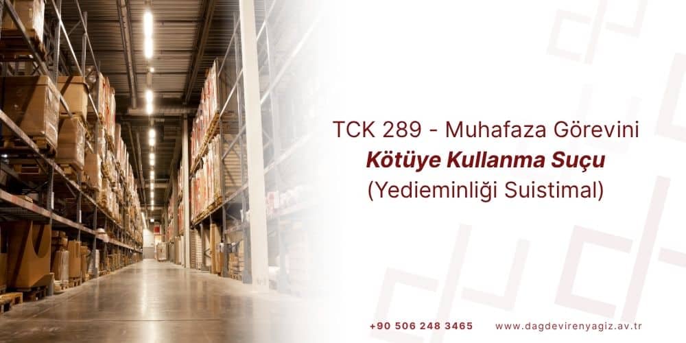yedieminliği suistimal suçu